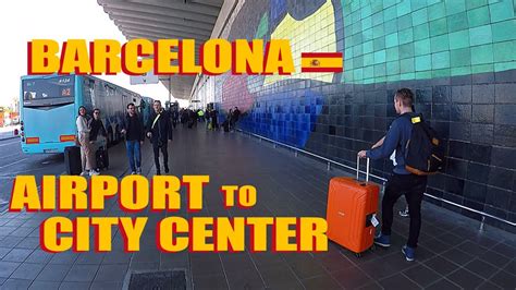barcelona airport to city centre